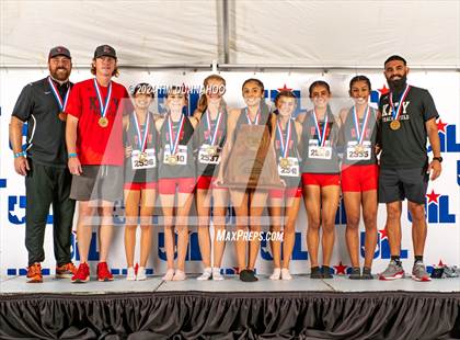 Thumbnail 2 in UIL Girls Cross Country Finals (Awards) photogallery.