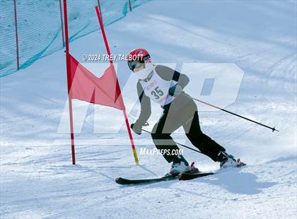 Thumbnail 2 in NYSPHSAA Section V Class A &B Giant Slalom Final (First Run) photogallery.