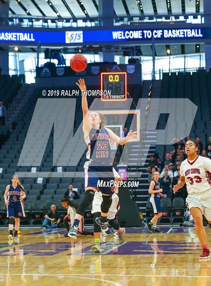 Thumbnail 3 in Union Mine vs. West Campus (CIF SJS D4 Final) photogallery.