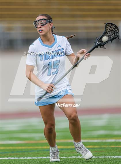 Thumbnail 2 in Bishop McGuinness vs. Union Pines (NCHSAA 1A/2A/3A Final) photogallery.