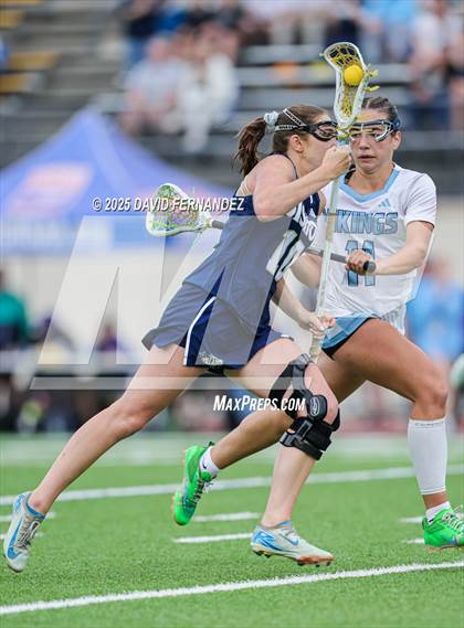Thumbnail 2 in Bishop McGuinness vs. Union Pines (NCHSAA 1A/2A/3A Final) photogallery.
