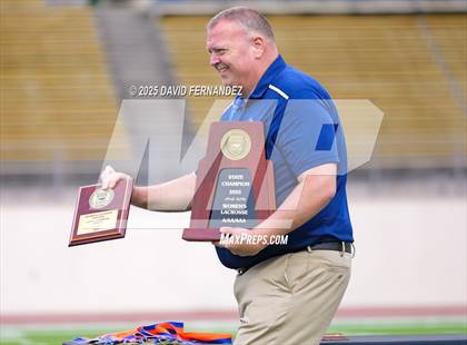 Thumbnail 2 in Bishop McGuinness vs. Union Pines (NCHSAA 1A/2A/3A Final) photogallery.
