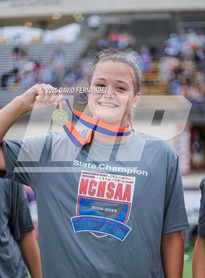 Thumbnail 2 in Bishop McGuinness vs. Union Pines (NCHSAA 1A/2A/3A Final) photogallery.