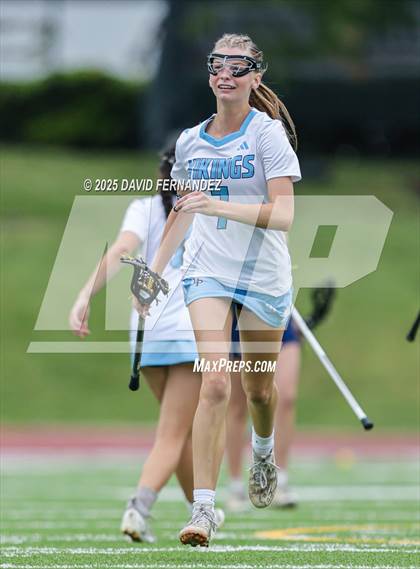 Thumbnail 3 in Bishop McGuinness vs. Union Pines (NCHSAA 1A/2A/3A Final) photogallery.