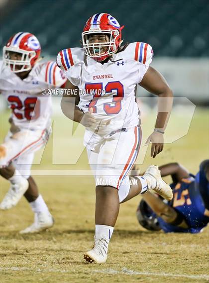 Thumbnail 2 in Evangel Christian vs John Curtis (LHSAA Division I Semifinal) photogallery.