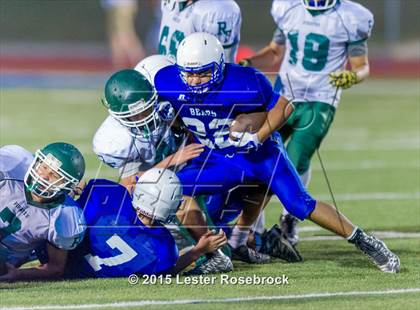 Thumbnail 1 in Rockport-Fulton vs La Vernia Freshman Blue photogallery.