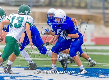 Thumbnail 2 in Rockport-Fulton vs La Vernia Freshman Blue photogallery.
