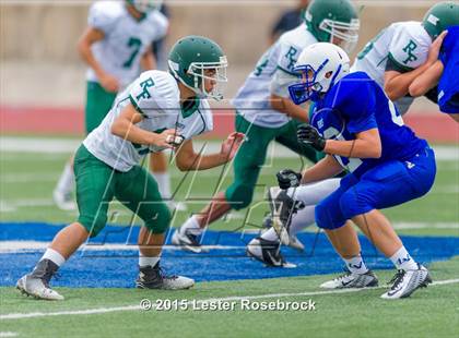 Thumbnail 2 in Rockport-Fulton vs La Vernia Freshman Blue photogallery.