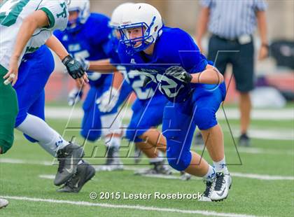 Thumbnail 2 in Rockport-Fulton vs La Vernia Freshman Blue photogallery.