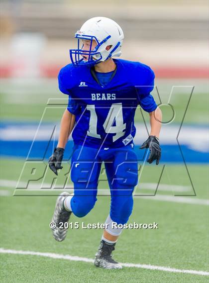 Thumbnail 2 in Rockport-Fulton vs La Vernia Freshman Blue photogallery.