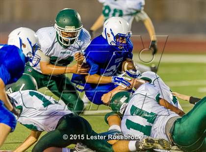 Thumbnail 2 in Rockport-Fulton vs La Vernia Freshman Blue photogallery.