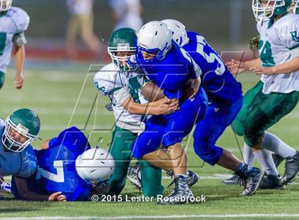 Thumbnail 2 in Rockport-Fulton vs La Vernia Freshman Blue photogallery.