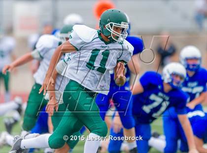 Thumbnail 2 in Rockport-Fulton vs La Vernia Freshman Blue photogallery.