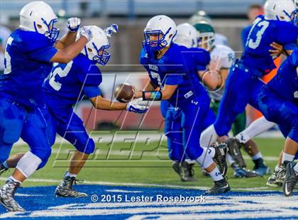 Thumbnail 2 in Rockport-Fulton vs La Vernia Freshman Blue photogallery.