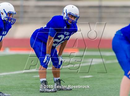 Thumbnail 3 in Rockport-Fulton vs La Vernia Freshman Blue photogallery.