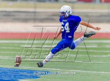 Thumbnail 1 in Rockport-Fulton vs La Vernia Freshman Blue photogallery.