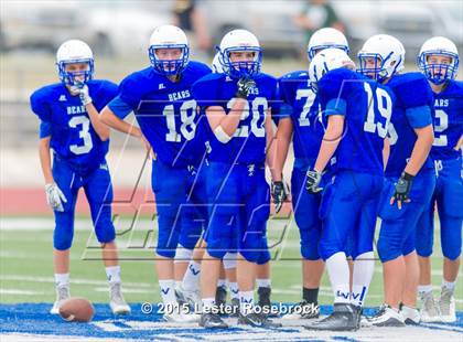 Thumbnail 2 in Rockport-Fulton vs La Vernia Freshman Blue photogallery.