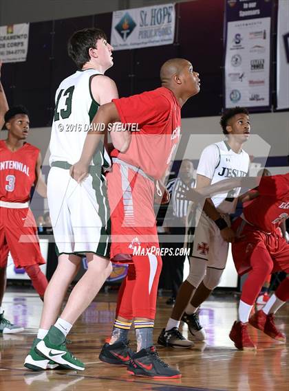 Thumbnail 3 in Centennial vs. Strake Jesuit (St. Hope Elite Classic) photogallery.