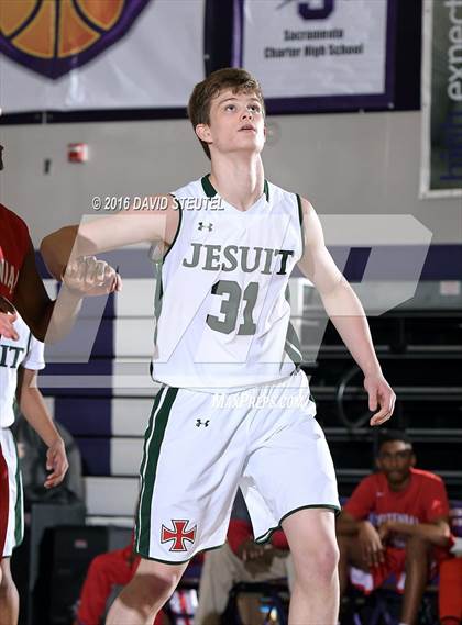 Thumbnail 2 in Centennial vs. Strake Jesuit (St. Hope Elite Classic) photogallery.
