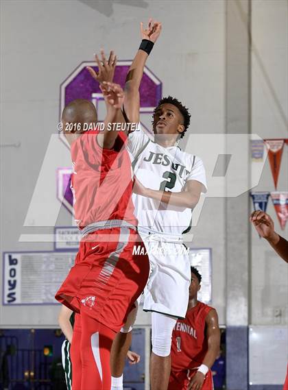 Thumbnail 3 in Centennial vs. Strake Jesuit (St. Hope Elite Classic) photogallery.