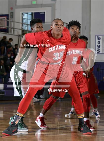 Thumbnail 1 in Centennial vs. Strake Jesuit (St. Hope Elite Classic) photogallery.