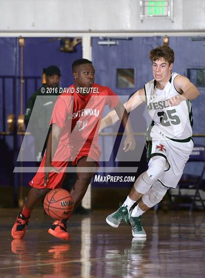 Thumbnail 1 in Centennial vs. Strake Jesuit (St. Hope Elite Classic) photogallery.