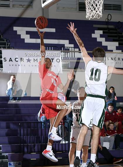 Thumbnail 2 in Centennial vs. Strake Jesuit (St. Hope Elite Classic) photogallery.