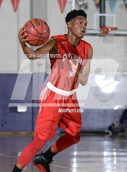 Thumbnail 1 in Centennial vs. Strake Jesuit (St. Hope Elite Classic) photogallery.