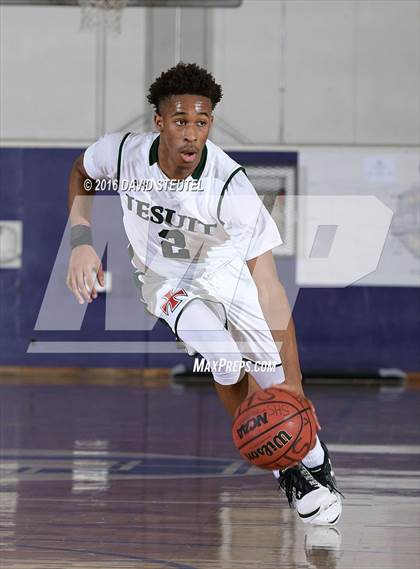 Thumbnail 3 in Centennial vs. Strake Jesuit (St. Hope Elite Classic) photogallery.