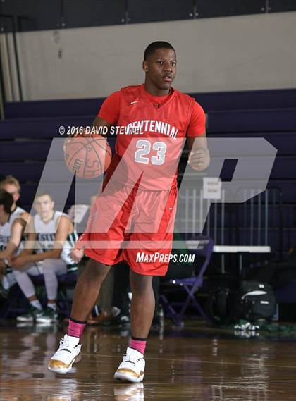 Thumbnail 1 in Centennial vs. Strake Jesuit (St. Hope Elite Classic) photogallery.