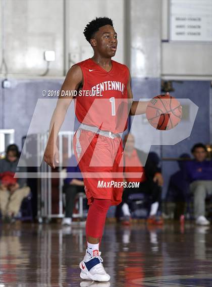 Thumbnail 1 in Centennial vs. Strake Jesuit (St. Hope Elite Classic) photogallery.
