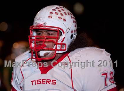 Thumbnail 1 in Patterson @ Placer (CIF SJS Playoffs) photogallery.