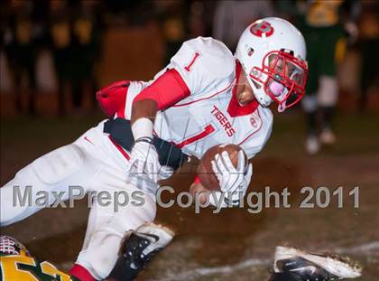 Thumbnail 3 in Patterson @ Placer (CIF SJS Playoffs) photogallery.