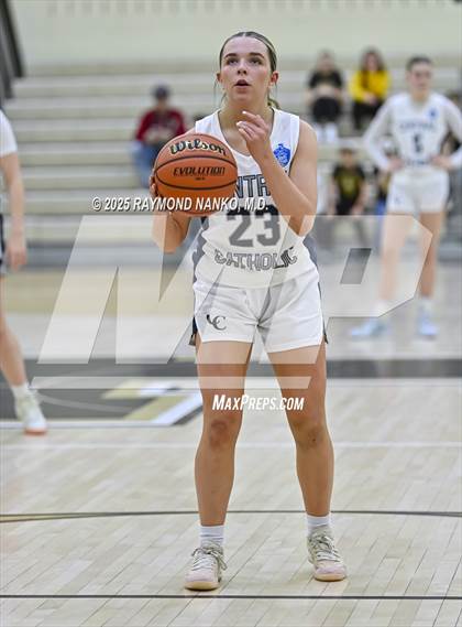 Thumbnail 1 in Monroe Central vs. Lafayette Central Catholic (IHSAA 2A Lapel Regional)  photogallery.