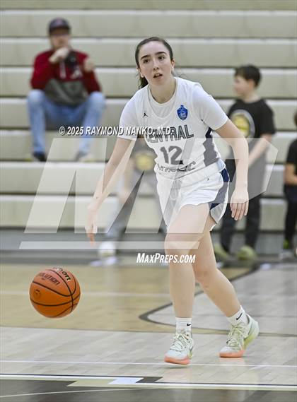 Thumbnail 2 in Monroe Central vs. Lafayette Central Catholic (IHSAA 2A Lapel Regional)  photogallery.