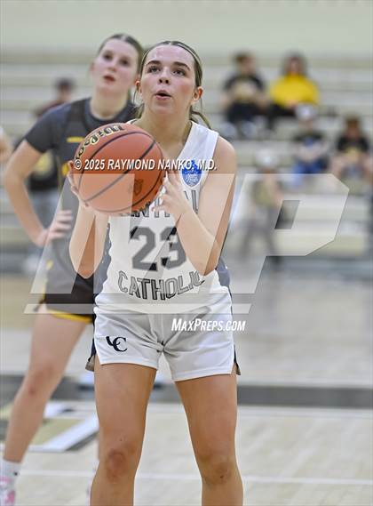 Thumbnail 1 in Monroe Central vs. Lafayette Central Catholic (IHSAA 2A Lapel Regional)  photogallery.