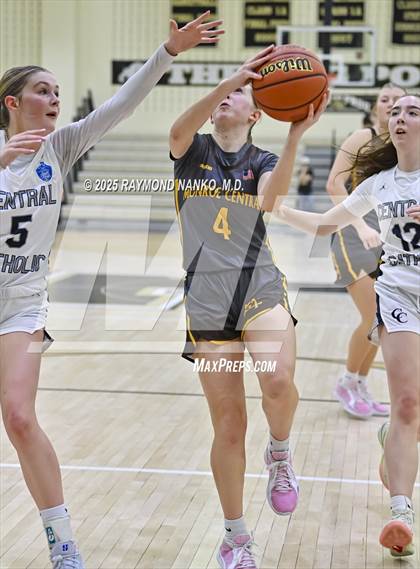 Thumbnail 2 in Monroe Central vs. Lafayette Central Catholic (IHSAA 2A Lapel Regional)  photogallery.