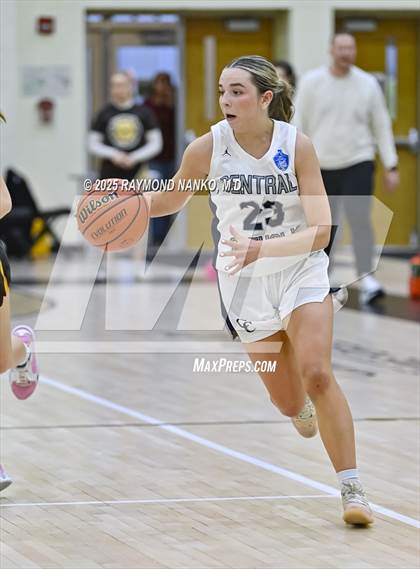 Thumbnail 3 in Monroe Central vs. Lafayette Central Catholic (IHSAA 2A Lapel Regional)  photogallery.