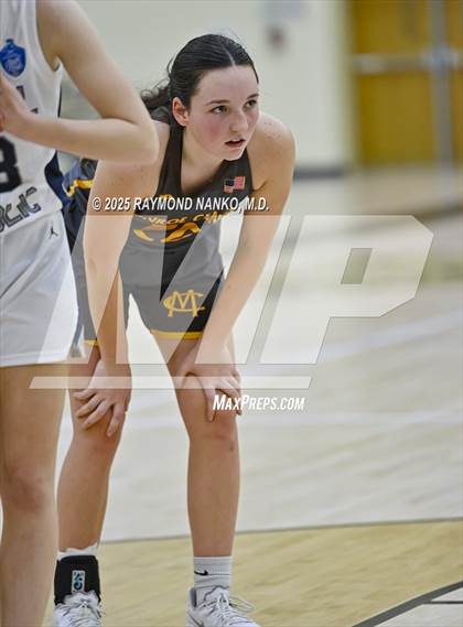 Thumbnail 2 in Monroe Central vs. Lafayette Central Catholic (IHSAA 2A Lapel Regional)  photogallery.