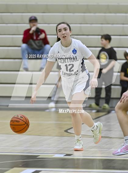 Thumbnail 3 in Monroe Central vs. Lafayette Central Catholic (IHSAA 2A Lapel Regional)  photogallery.