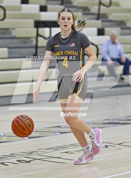 Thumbnail 1 in Monroe Central vs. Lafayette Central Catholic (IHSAA 2A Lapel Regional)  photogallery.