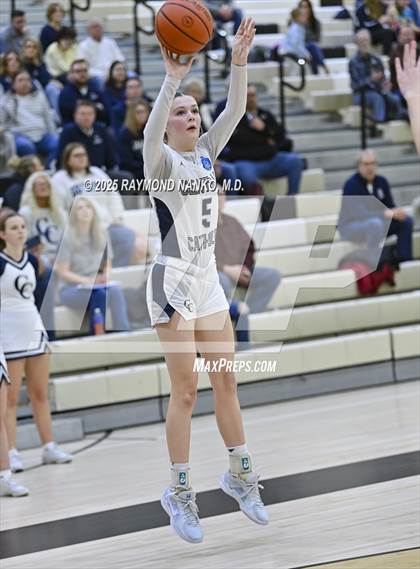 Thumbnail 3 in Monroe Central vs. Lafayette Central Catholic (IHSAA 2A Lapel Regional)  photogallery.