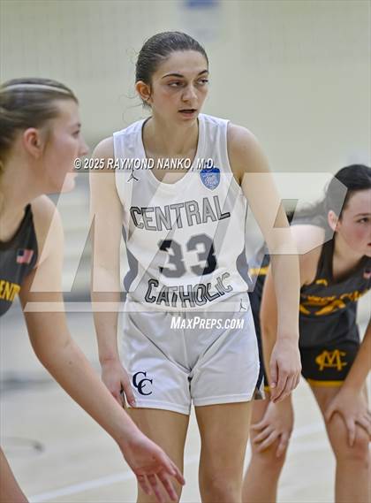 Thumbnail 3 in Monroe Central vs. Lafayette Central Catholic (IHSAA 2A Lapel Regional)  photogallery.