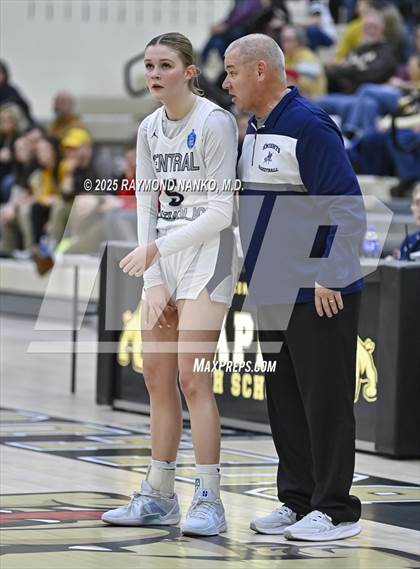Thumbnail 1 in Monroe Central vs. Lafayette Central Catholic (IHSAA 2A Lapel Regional)  photogallery.