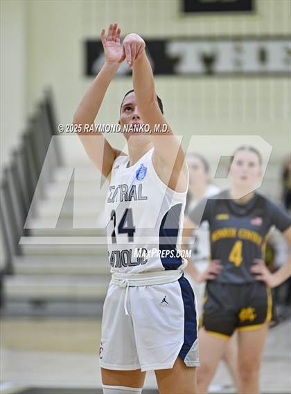 Thumbnail 3 in Monroe Central vs. Lafayette Central Catholic (IHSAA 2A Lapel Regional)  photogallery.
