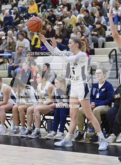 Thumbnail 3 in Monroe Central vs. Lafayette Central Catholic (IHSAA 2A Lapel Regional)  photogallery.