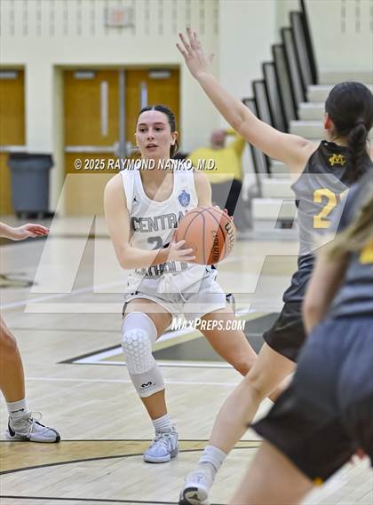 Thumbnail 1 in Monroe Central vs. Lafayette Central Catholic (IHSAA 2A Lapel Regional)  photogallery.