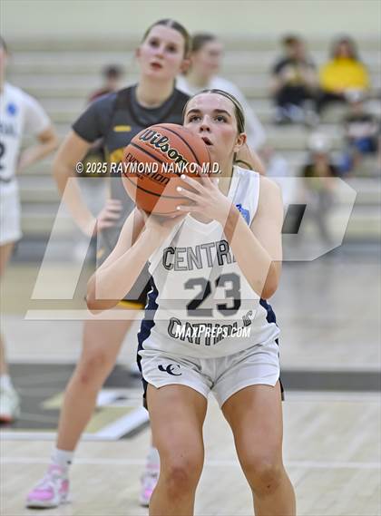Thumbnail 2 in Monroe Central vs. Lafayette Central Catholic (IHSAA 2A Lapel Regional)  photogallery.