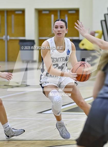 Thumbnail 3 in Monroe Central vs. Lafayette Central Catholic (IHSAA 2A Lapel Regional)  photogallery.