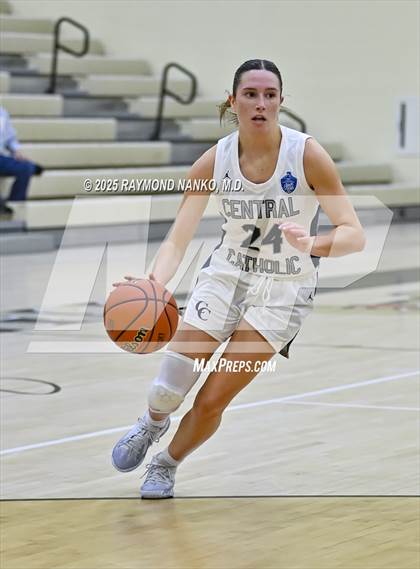 Thumbnail 2 in Monroe Central vs. Lafayette Central Catholic (IHSAA 2A Lapel Regional)  photogallery.